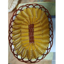 Hot Sell Cheap Heated Plastic Rattan Bread Baskets Wholesale